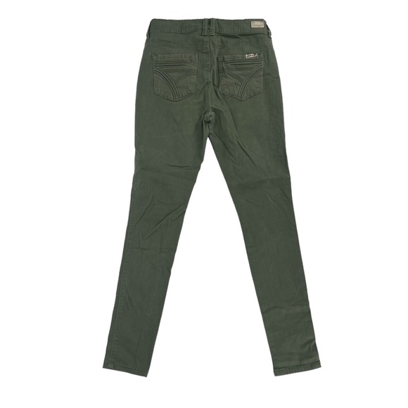 Seven7 Green High Rise Skinny Skin-Fit Denim Jeans Size 6 Women’s - Picture 3 of 6